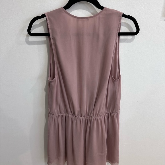 Leith Sleeveless Dress in Mauve - Picture 2 of 5